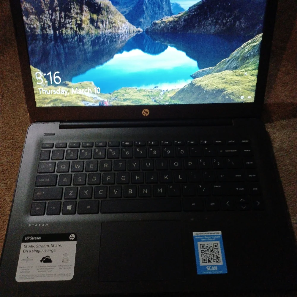 HP computer Chromebook